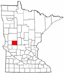 Minnesota Map showing Douglas County