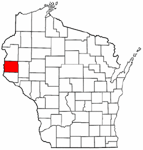 wisconsin map showing saint