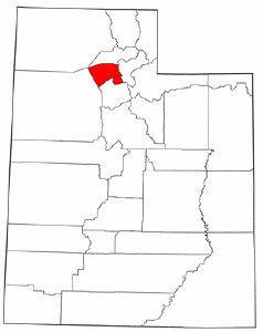 Radon levels for Davis County